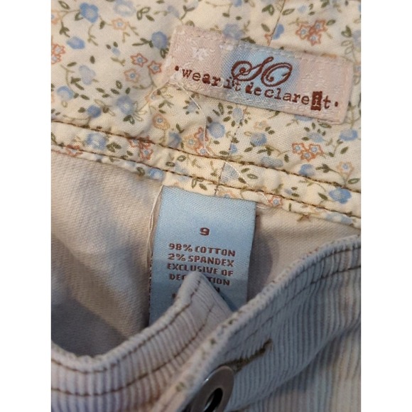 Wear It Declare It Cream Corduroy Vintage Straight Leg Pants 9 - Picture 5 of 6